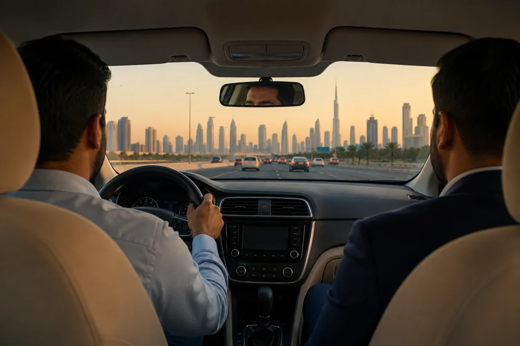 About Monthly Car Lift Dubai to Abu Dhabi Service