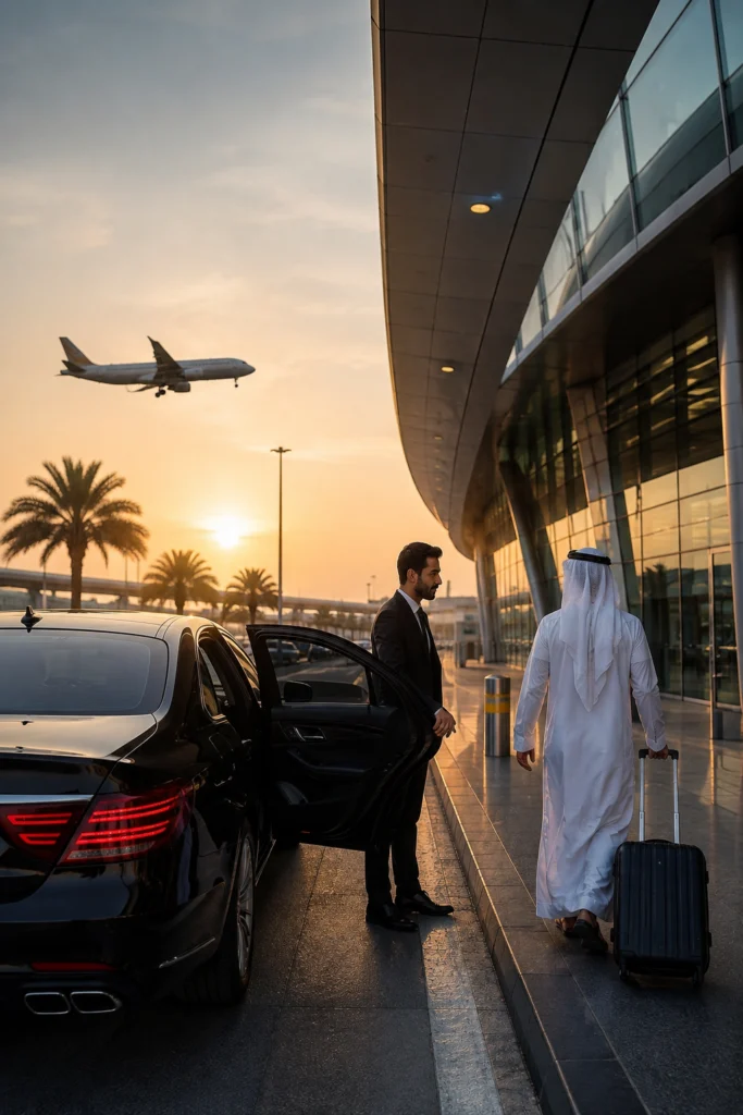 Airport car lift