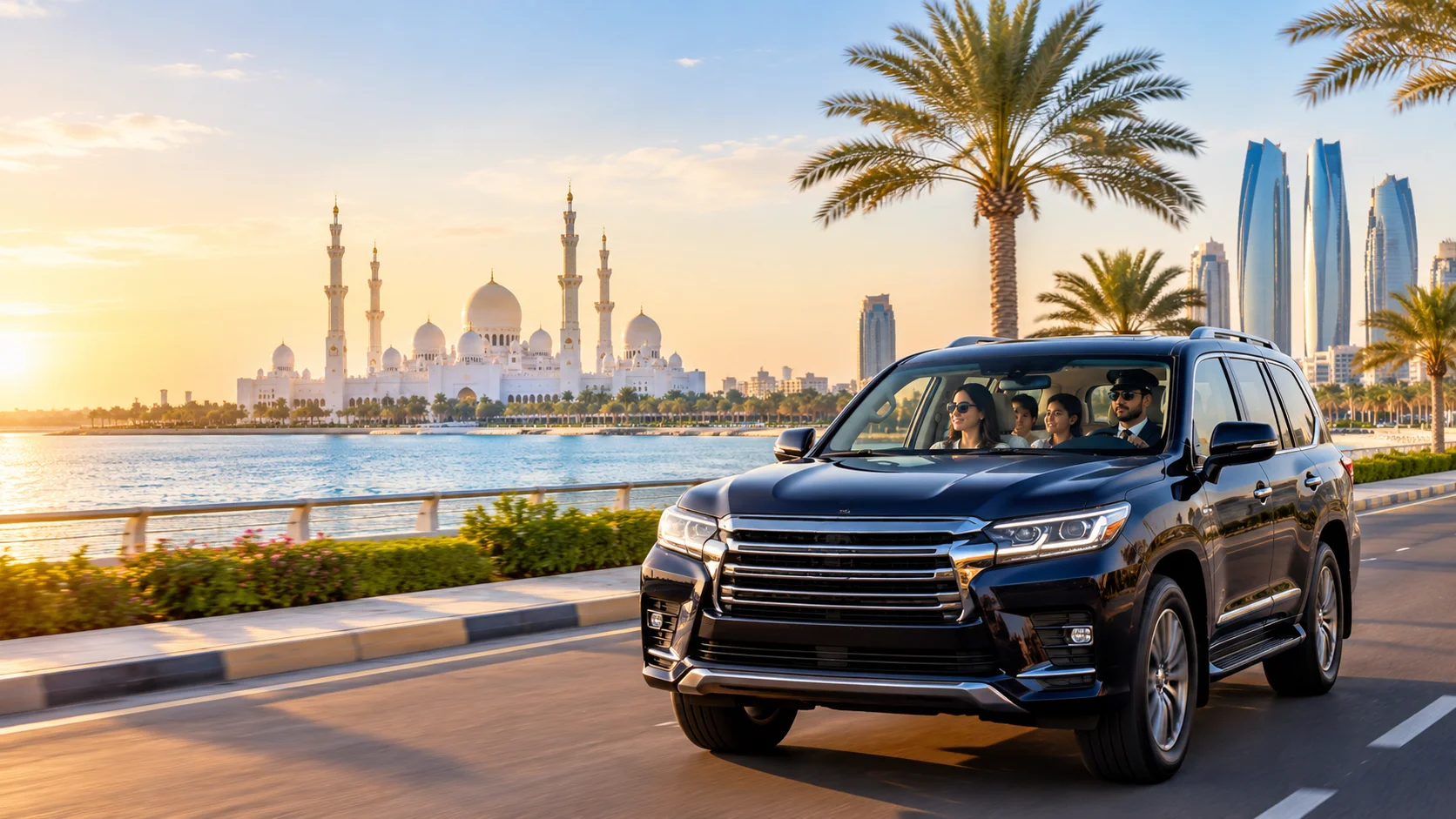 Abu Dhabi City Tours - Go car lift